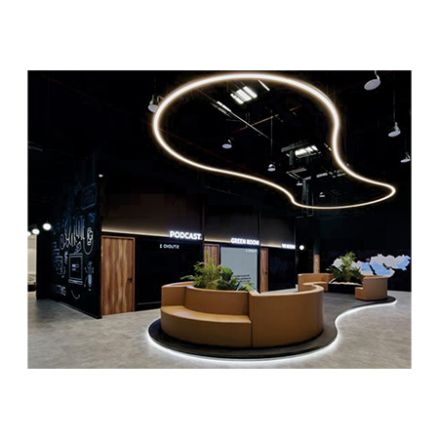CUSTOM FREE FORM SUSPENDED PROFILE LIGHT