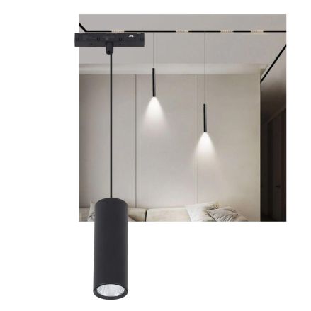Magnetic Suspended Cylindrical Pendant Spot Light