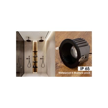 STEAM ROOM IP65 RECESSED DOWNLIGHT