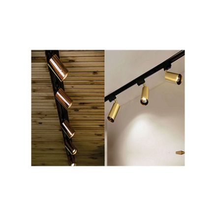 TRACK WALL  SPOT LIGHT ROSE GOLD 
