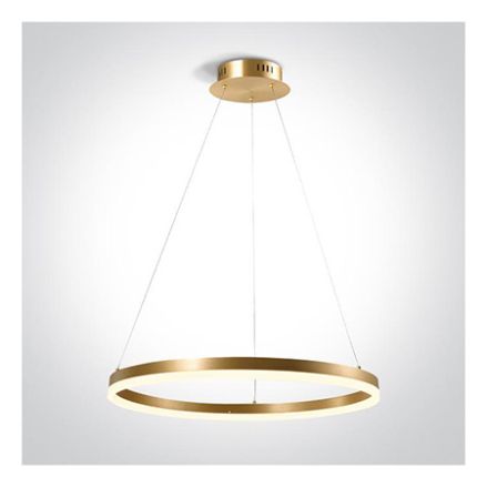 SUSPENDED CIRCULAR LED RING PROFILE LIGHT